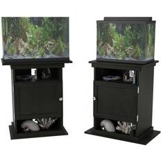 Ollie & Hutch Black Oak 10/20 Gallon Aquarium Terrarium Tank