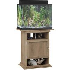 Ollie & Hutch Rustic Oak 10/20 Gallon Aquarium Terrarium Tank