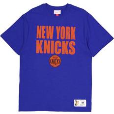 Mitchell & Ness Knicks Legendary Slub S/s Tee Royal, Male, Kläder, T-shirt, Blå