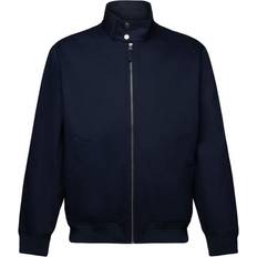 Tela Giubbotti Esprit Blouson col montant en toile de coton - Taille - Bleu