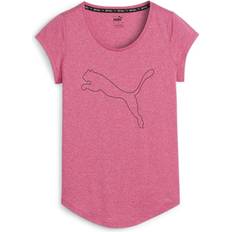 Puma Women T-shirts Puma Women's Performance Cat Tee, Garnet Rose Heather