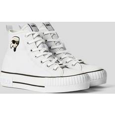 Sko Karl Lagerfeld Sneakers aus Stoff KL60444 Weiß