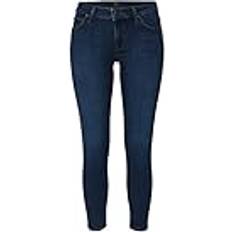 Lee Damen Scarlett Cropped' Jeans, Dark Hunter Hw 35L