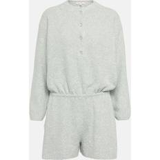 Loro Piana Jumpsuits & Overalls Loro Piana Silk Blouce Playsuit - Grey