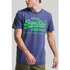 Superdry Vintage Logo Neon T-Shirt Frontier