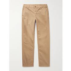 Nudie Jeans Trousers Nudie Jeans Easy Alvin Slim-Fit Cotton-Blend Chinos Men Neutrals 34L