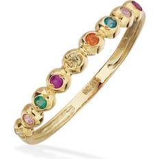 8k - Guld Ringar Scrouples 8 Karat Guld Ring Med Zirconia - 714053