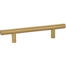 PatioPlus Mid Century Modern Bar Pull, Satin Brass 1pcs