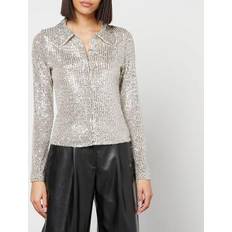 Mesh - Woman Shirts In The Mood For Love Ken Sequined Mesh Shirt