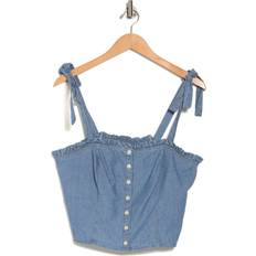 Levi's Women Tank Tops Levi's Luciana Denim Crop Tank