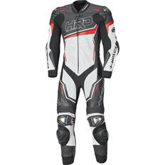 Motorcykeludstyr Held Slade II Leather Suit - Black/White/Red