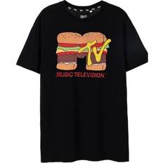 Mens Burger Short-Sleeved T-Shirt - Black