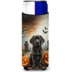 Brown Bottle Coolers Carolines Treasures Labrador Retriever Spooky Halloween Bottle Cooler