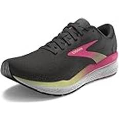 Brooks Ghost 16 Narrow 2A Löparskor - Black/Pink/Yellow