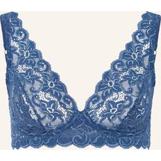 Blumen BHs Hanro Moments Bralette, Spitze, floral, für Damen, blau