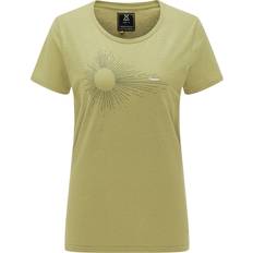 Haglöfs Damen T-Shirts Haglöfs Damen Träd Print T-Shirt gruen