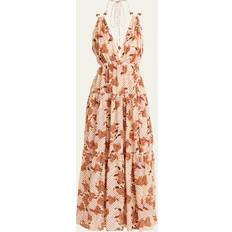 Beige - Wickelkleider Ulla Johnson Aralyn Sun Dress Coverup