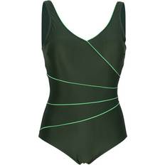 Dam - Gröna Baddräkter Wiki Classic Swimsuit - Green