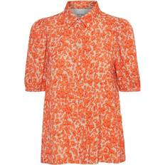Ichi Dam Skjortor Ichi Woman's Shirt Aya - Rose