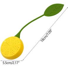 Silicone Tea Strainers OAVQHLG3B Silicone Lemon Bag Maker Tea Strainer