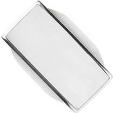 L Rings C. W. Sellors Sterling Silver Bauxite Oblong Ring