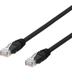 Deltaco U/UTP Cat6 RJ45 - RJ45 M-M 1m