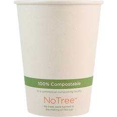 Cheap Paper Cups World Centric Paper Cups Hot NoTree Natural 355ml 1000pcs