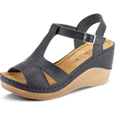 Cuero Sintético Sandalias de tacón Flexus Natala Sandal