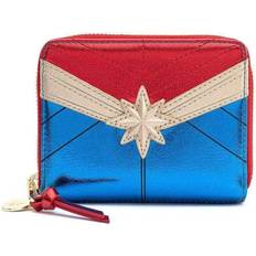 Loungefly Captain Marvel Classic Cosplay Zip Around Wallet