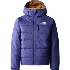 The North Face Azul Chaquetas The North Face Boy's Reversible Perrito Jacket - Cave Blue/Almond Butter