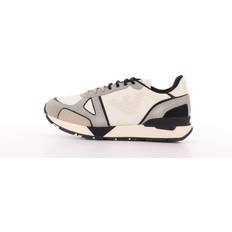 Emporio Armani Herr Skor Emporio Armani Men Sneakers plast Off White Black