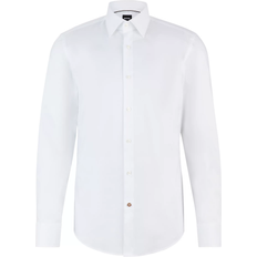 HUGO BOSS Hank Kent Slim Fit Shirt - White