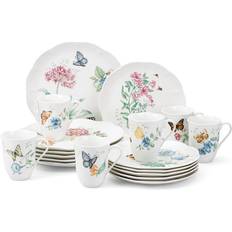 Dishwasher Safe Dinner Sets Lenox Butterfly Meadow Dinner Set 18pcs