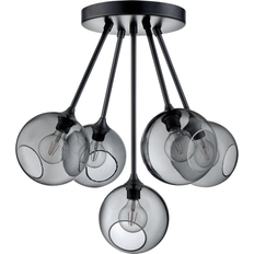 Design by us Ballroom Molecule Black/Grey Loftlampe