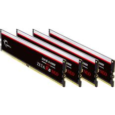 128 GB - DDR5 - EXPO RAM Memory G.Skill Zeta R5 NEO Series AMD Expo DDR5 RAM 128GB 4x32GB 6400MT/s CL32-39-39-102 1.40V Desktop Computer Memory RDIMM Black F5-6400R3239G32GQ4-ZR5NK