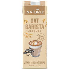 Kaffemælk Naturli Oat Barista Havremælk