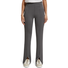Scotch & Soda Tailored Front Split Flare Sweatpants - Dark Grey