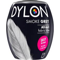 À base d'eau Peintures Textiles Dylon All in 1 Fabric Dye Smoke Grey 350g