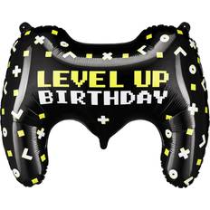 PartyDeco Foil Balloons Gamepad Gamer Balloon 60x45cm