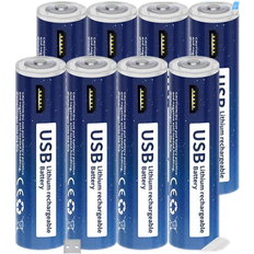 Aaa lithium batteri PALO AAA Lithium Ion 8-pack