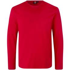 ID Interlock Long-Sleeved T-shirt - Red