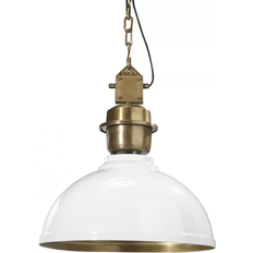 Manchester taklampa PR Home Manchester Brass/Gold Pendellampa 52cm