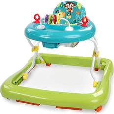 Adjustable Height Baby Walker Chairs Bright Starts Giggling Safari Walker