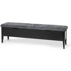 Björk Bänkar Torkelson Klinte Gray Sittbänk 161x45cm