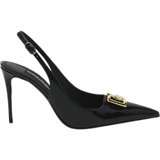 41 ½ - Damen Pumps Dolce & Gabbana Polished Calfskin - Black