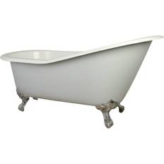 Claw Foot Bathtub Freestanding Bathtubs Kingston Brass Claw Foot Bathtub Aqua Eden (NHVCT7D653129B1) 156.4x77.5