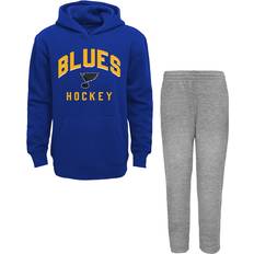 Sports Fan Apparel Outerstuff St. Louis Blues Toddler Play by Play Pullover Hoodie & Pants Set