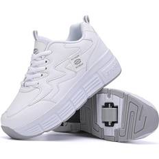 Vattentäta Rullskor Barnskor PHTEER Kid's Skateboard Shoes - White