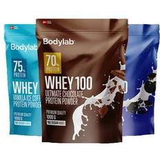 Bodylab whey 100 proteinpulver Bodylab Whey 100 Protein Powder Several Variants 1kg