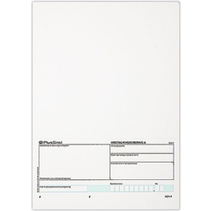 Unprinted 801 4" Laser Sheet 900pcs